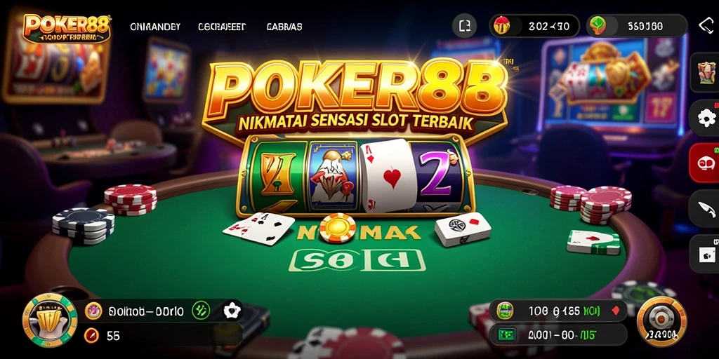 Tampilan gameplay menarik dari POKER88 saat bermain Slot.