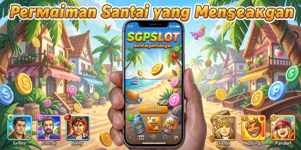 Tampilan gameplay SGPSLOT yang menarik dan penuh warna.