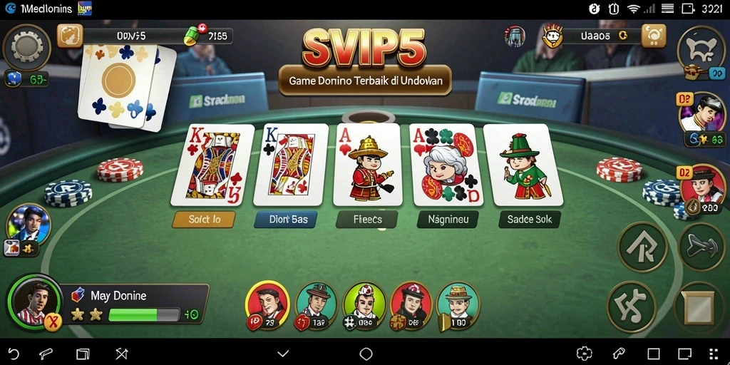 Tampilan menarik dari gameplay SVIP5 yang seru dan menantang.