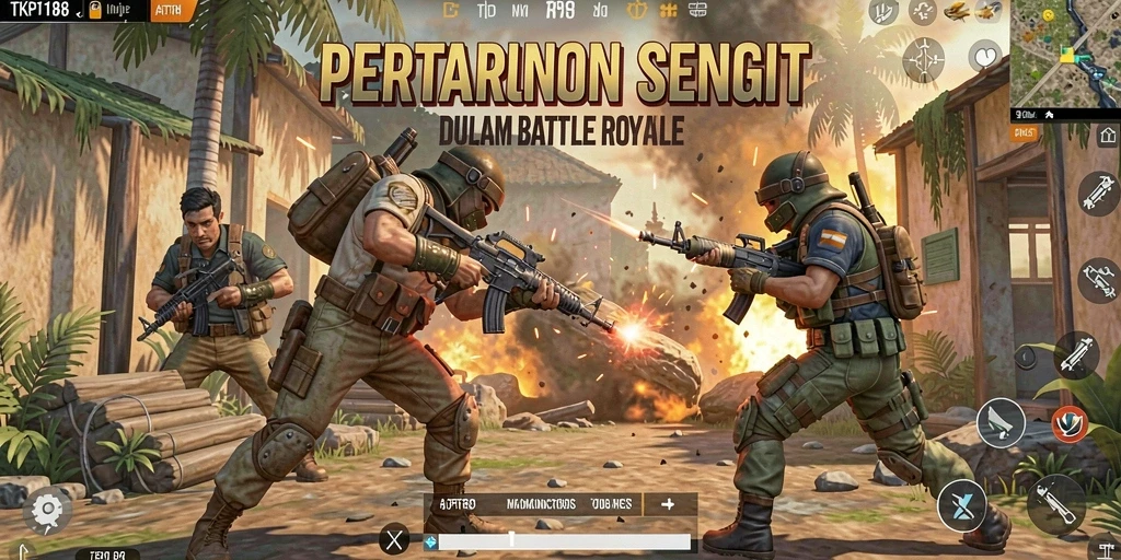 Screenshot gameplay TKP188 yang memukau dan penuh aksi.