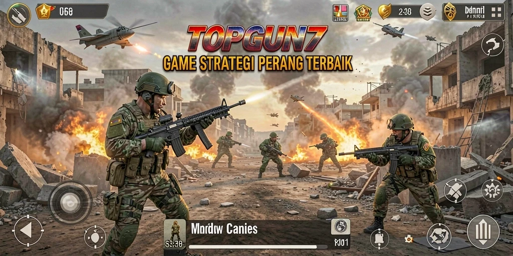 Gameplay seru dan strategis dalam TOPGUN77 yang menantang.