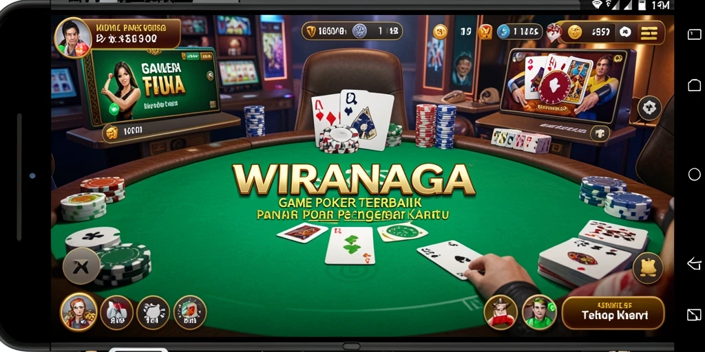 Tampilan gameplay WIRANAGA yang seru dan menarik.